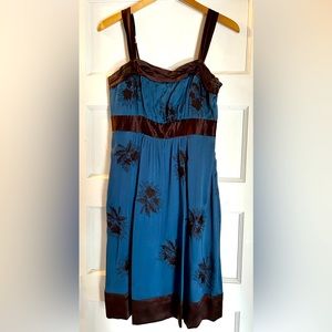 Gorgeous BCBG Sapphire blue cocktail dress